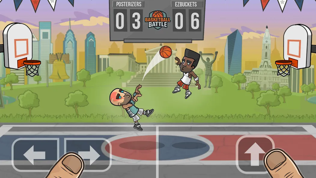 Скачать Basketball Battle на Android — Много денег — скриншот 1