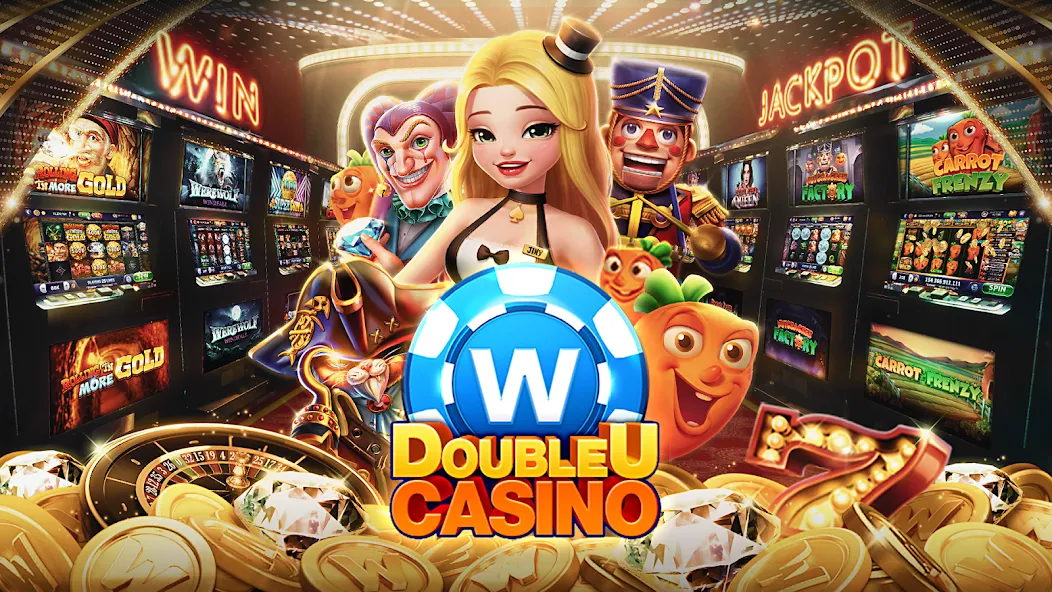 DoubleU Casino™ - Vegas Slots — Много монет и фишек — скриншот 1