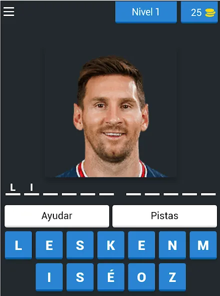Guess Soccer Player Quiz на Андроид — Много денег — скриншот 4