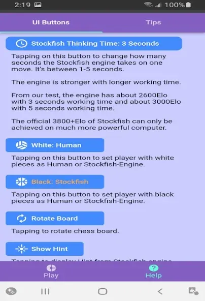 Скачать Chess With Stockfish 16 — Модификация Все шахматные движки разблокированы — скриншот 4 Скачать Chess With Stockfish 16 — Модификация Все шахматные движки разблокированы — скриншот 4