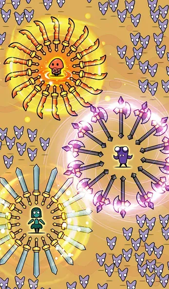 Взлом Little Hero: Survival.io — Много денег и бессмертие — скриншот 4