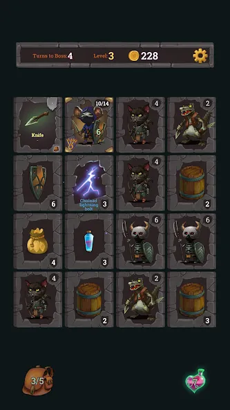 Скачать взломанную Look, Your Loot! — Много денег и кристаллов — скриншот 5