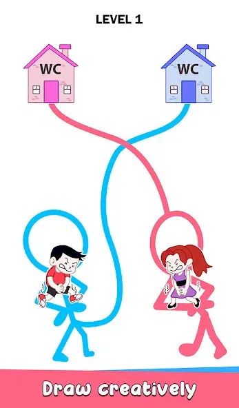 Скачать Toilet Rush Race: Draw Puzzle — Последняя версия (Много денег) — скриншот 1 Скачать Toilet Rush Race: Draw Puzzle — Последняя версия (Много денег) — скриншот 1