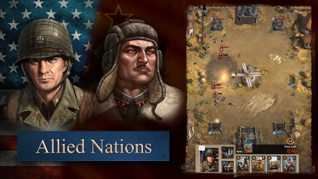 Скачать Road to Valor: World War II — Модификация Много денег и бесконечные патроны — скриншот 1