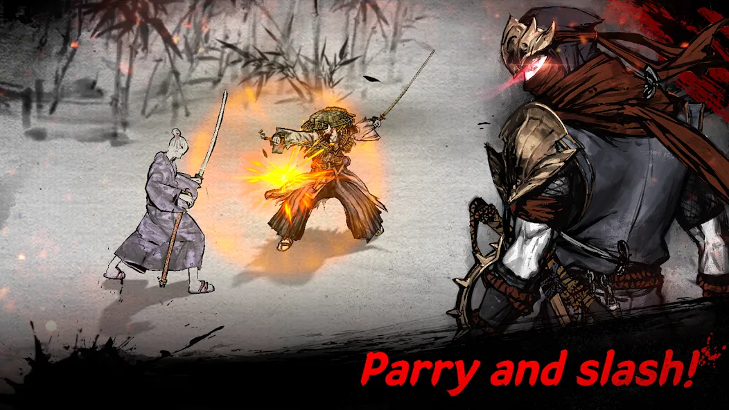 Ronin: The Last Samurai MOD APK на Android — Много денег и бессмертие — скриншот 1