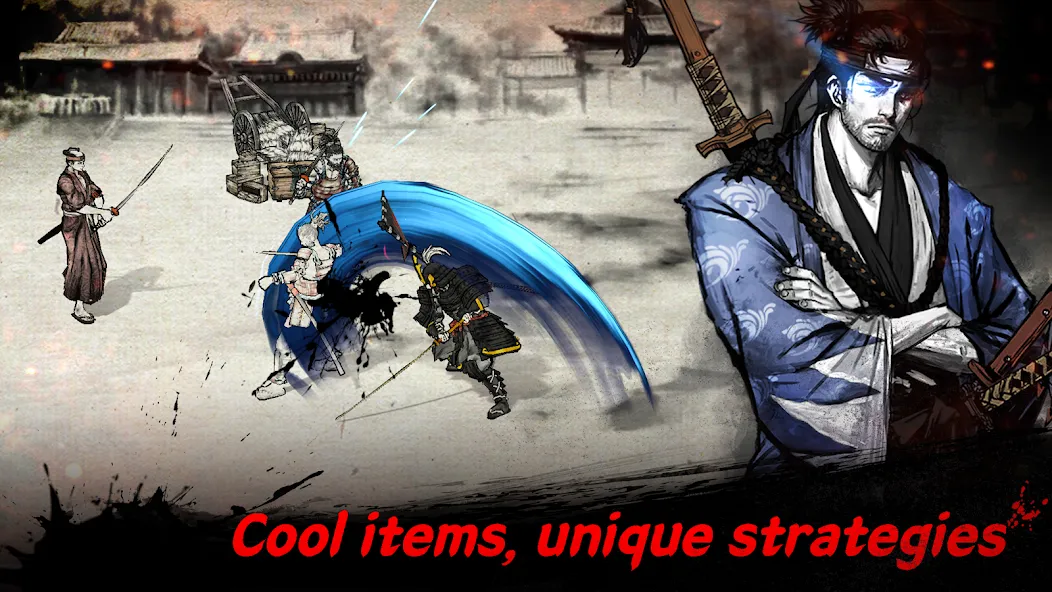 Ronin: The Last Samurai MOD APK на Android — Много денег и бессмертие — скриншот 3