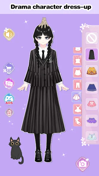 Скачать взлом Vlinder Princess Dress up game на Андроид — Все открыто — скриншот 1