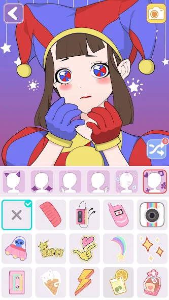 Vlinder Avatar Maker: dress up MOD APK на Android — Все открыто — скриншот 1