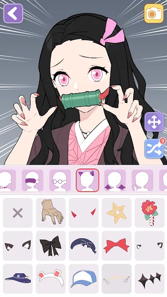 Vlinder Avatar Maker: dress up MOD APK на Android — Все открыто — скриншот 3