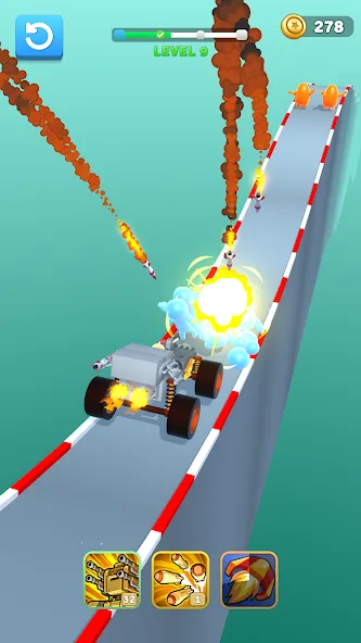 Скачать Drive & Survive (Мод: Много денег) на Андроид — скриншот 3