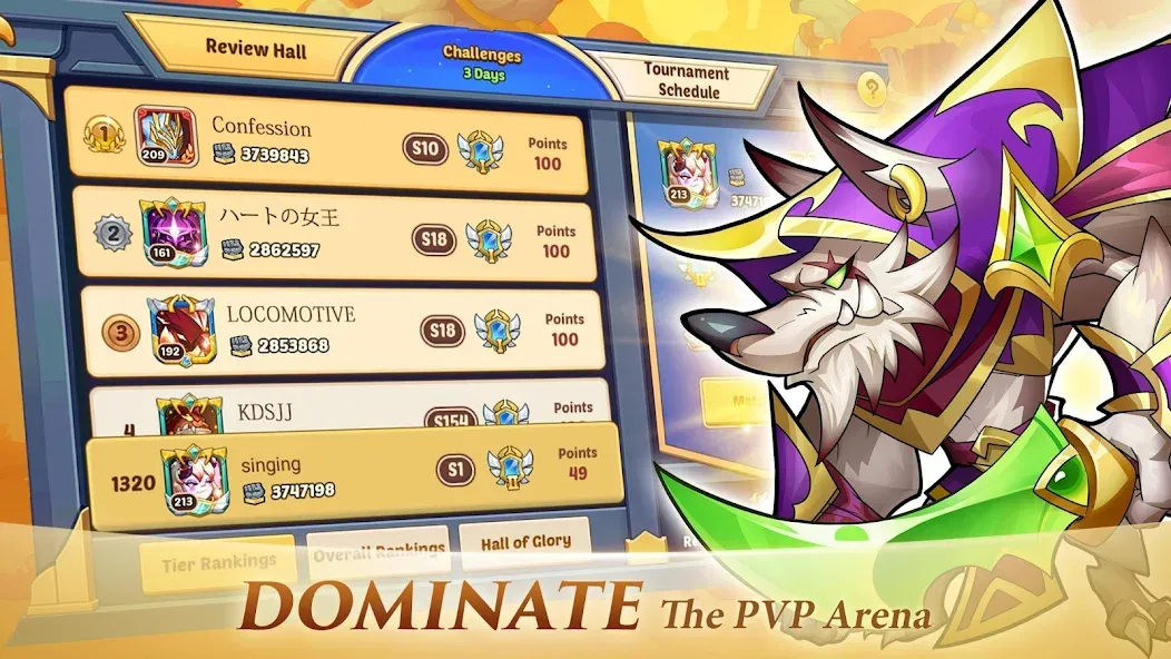 Скачать взломанную Idle Heroes — Много денег и кристаллов — скриншот 4 Скачать взломанную Idle Heroes — Много денег и кристаллов — скриншот 4