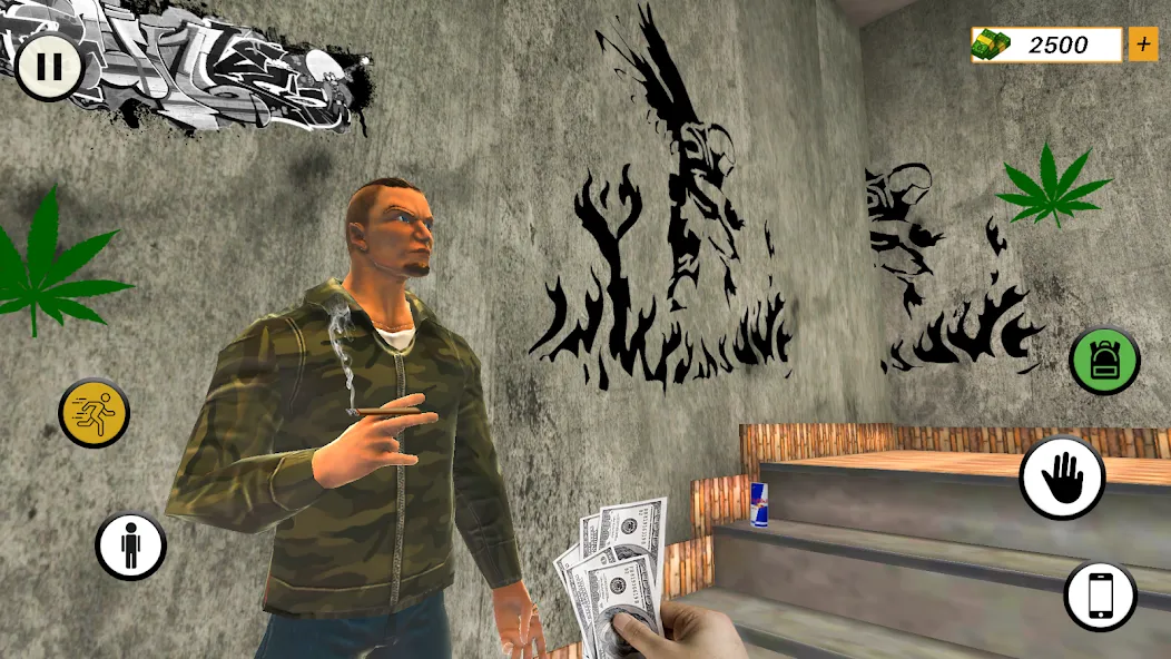 Скачать Drug Mafia 3d Weed Mafia Games — Модификация Много денег — скриншот 2