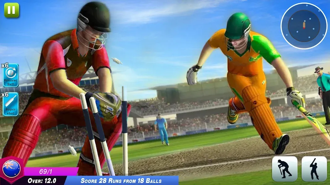 World Cricket Games Offline на Андроид — Много денег и всё разблокировано — скриншот 4