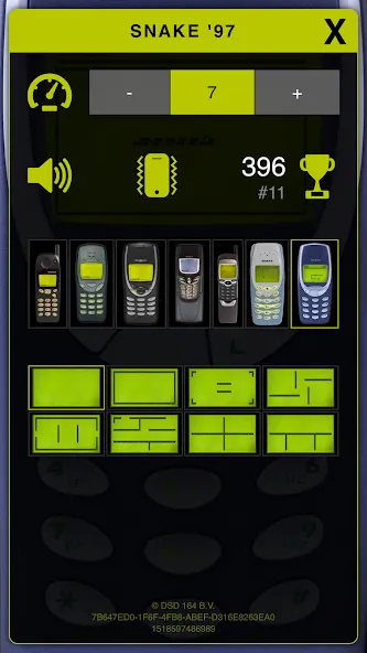 Snake '97: retro phone classic — Мод: Все уровни разблокированы — скриншот 3
