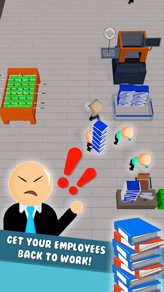 Office Fever (Мод Много денег) — скриншот 3 Office Fever (Мод Много денег) — скриншот 3