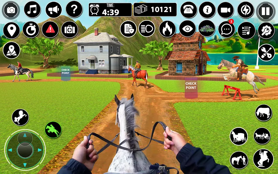 Взлом Horse Cart Taxi Transport Game — Много денег — скриншот 2 Взлом Horse Cart Taxi Transport Game — Много денег — скриншот 2