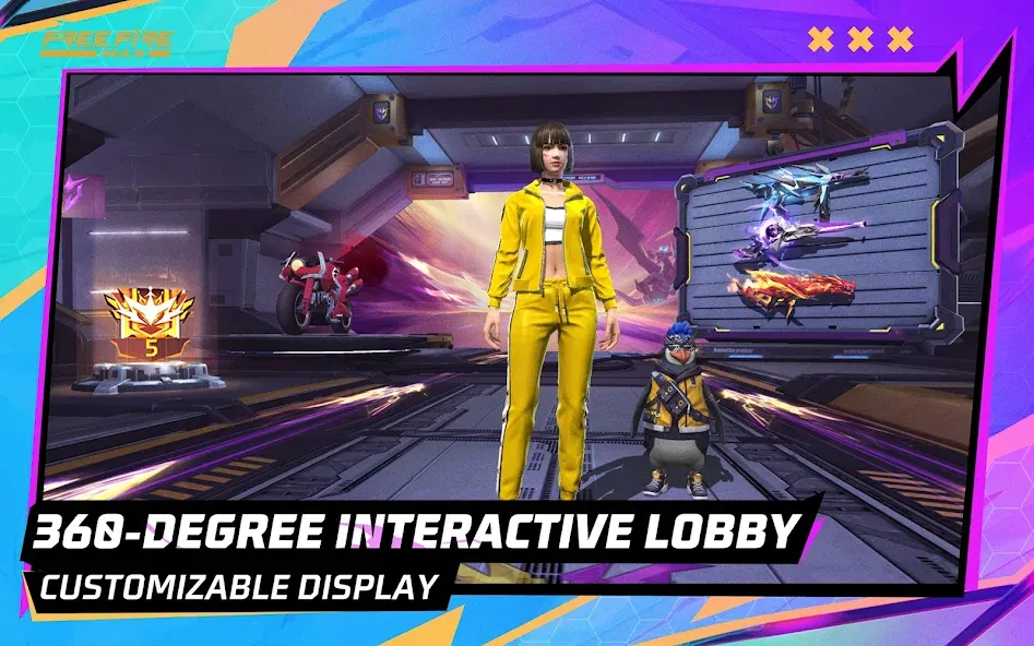 Free Fire MAX Mod APK Бессмертие и Урон — Скачать на Андроид — скриншот 4