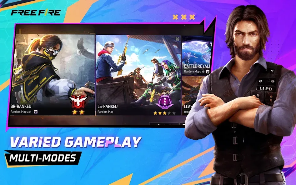 Скачать Free Fire — Модификация Взлом меню и бессмертие — скриншот 4