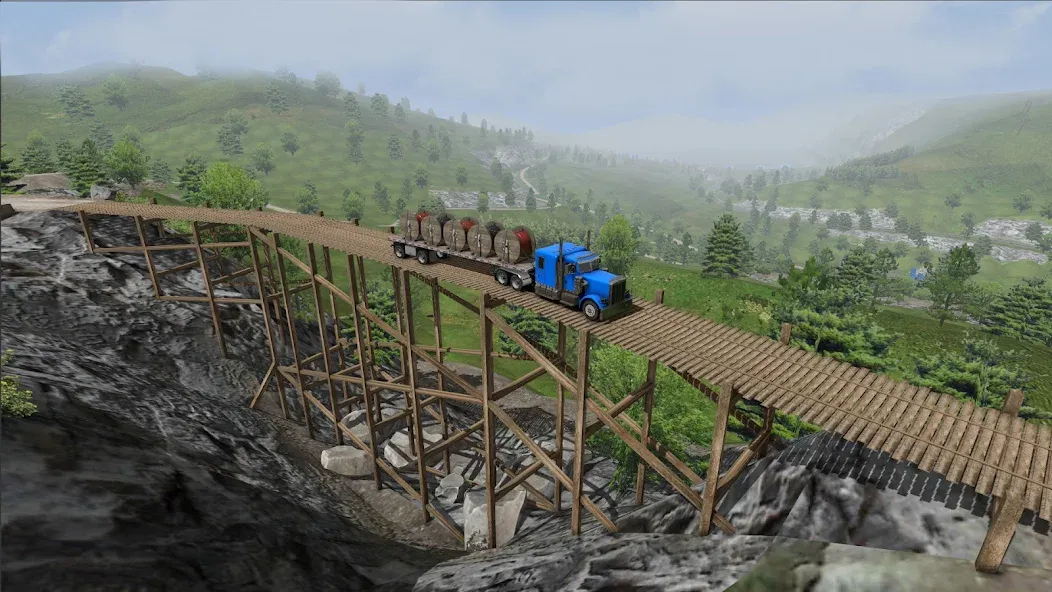 Universal Truck Simulator — Мод: Много денег — скриншот 1 Universal Truck Simulator — Мод: Много денег — скриншот 1