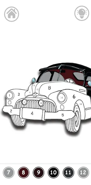 Скачать Cars Color By Number — Все картинки разблокированы и без рекламы — скриншот 5