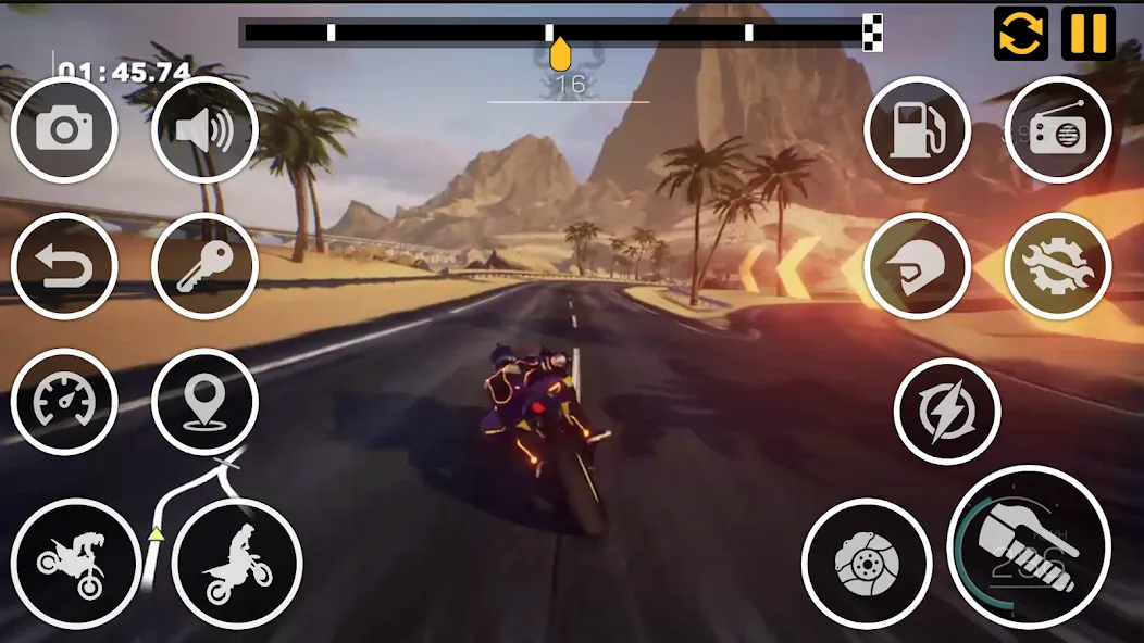 Взломанная Bike Race Master: Bike Racing на Андроид — Много денег — скриншот 4