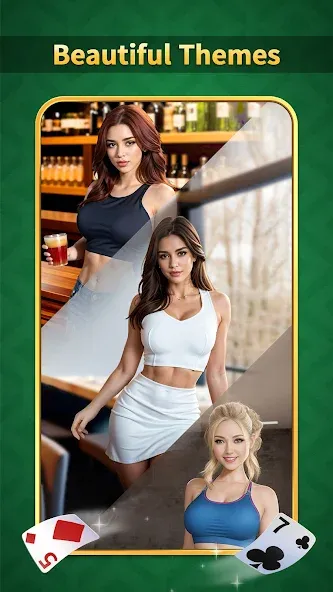 Скачать Solitaire Classic:Card Game (Мод: Много денег) на Андроид — скриншот 4