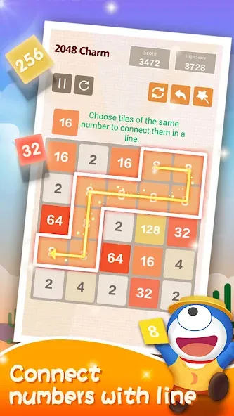 Скачать взлом Number Charm: Slide Puzzle на Андроид — Много денег и без рекламы — скриншот 3 Скачать взлом Number Charm: Slide Puzzle на Андроид — Много денег и без рекламы — скриншот 3