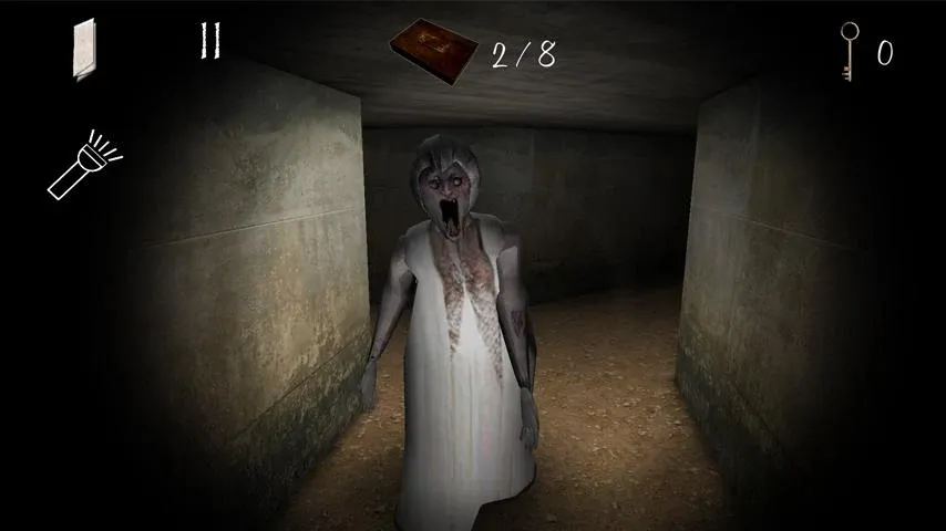Взломанная Slendrina: The Cellar 2 на Андроид — Бессмертие — скриншот 5