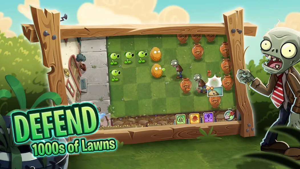 Взлом Plants vs Zombies™ 2 — Много денег и кристаллов — скриншот 3