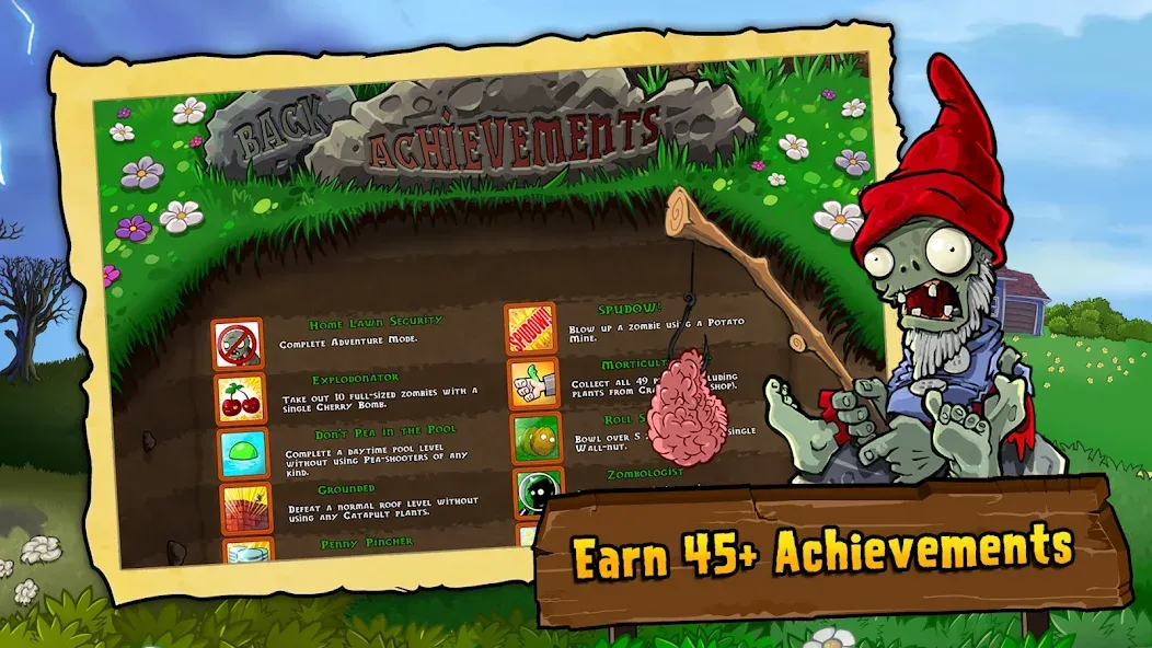 Взломанная Plants vs. Zombies™ на Андроид — Много денег и солнца — скриншот 5