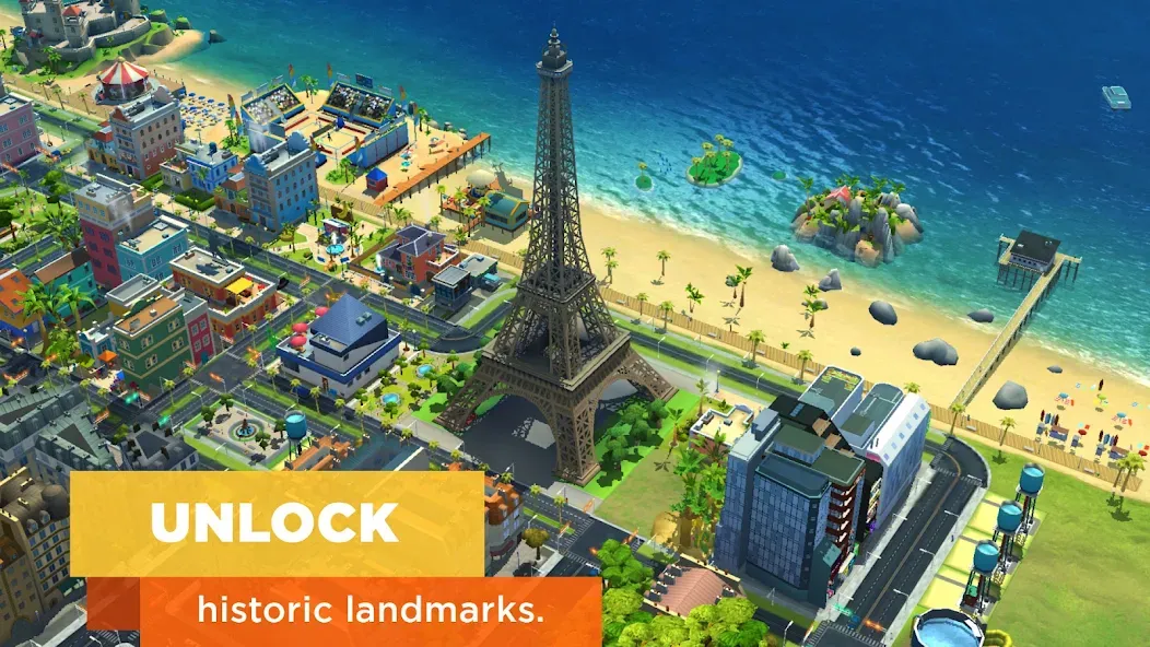 SimCity BuildIt Mod APK Много денег и золота — Скачать на Андроид — скриншот 2
