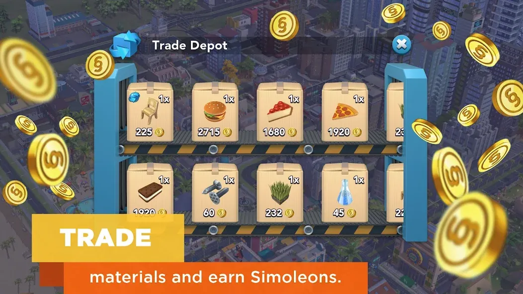 SimCity BuildIt Mod APK Много денег и золота — Скачать на Андроид — скриншот 5