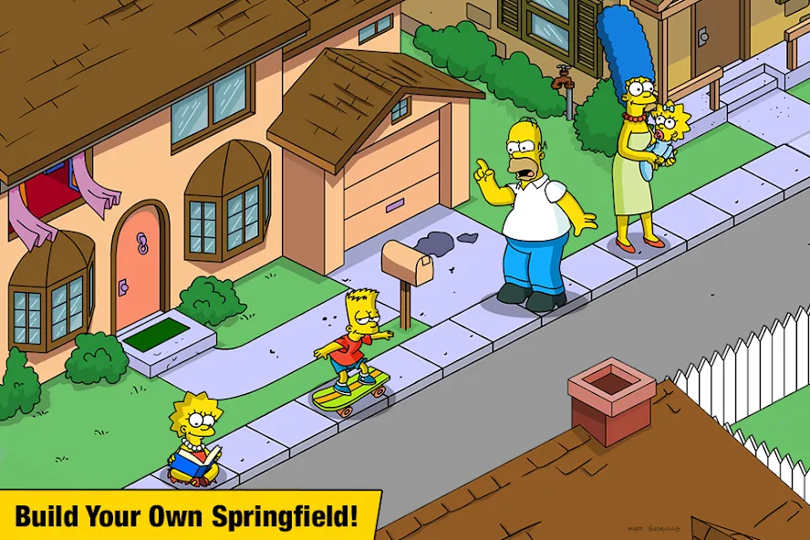 The Simpsons™: Tapped Out — Много денег и пончиков — скриншот 1