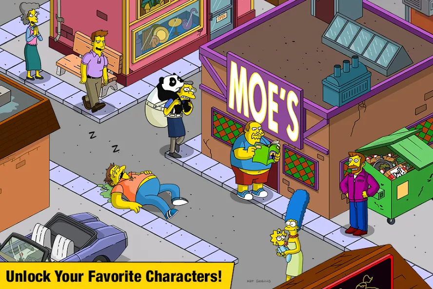 The Simpsons™: Tapped Out — Много денег и пончиков — скриншот 2