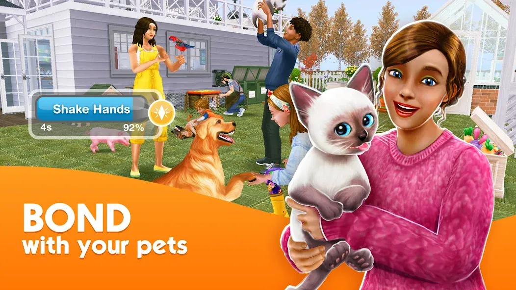 The Sims™ FreePlay MOD APK — Много денег и бесплатные покупки — скриншот 3