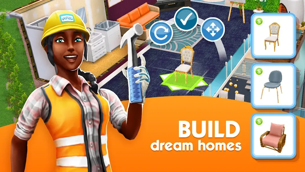 The Sims™ FreePlay MOD APK — Много денег и бесплатные покупки — скриншот 4