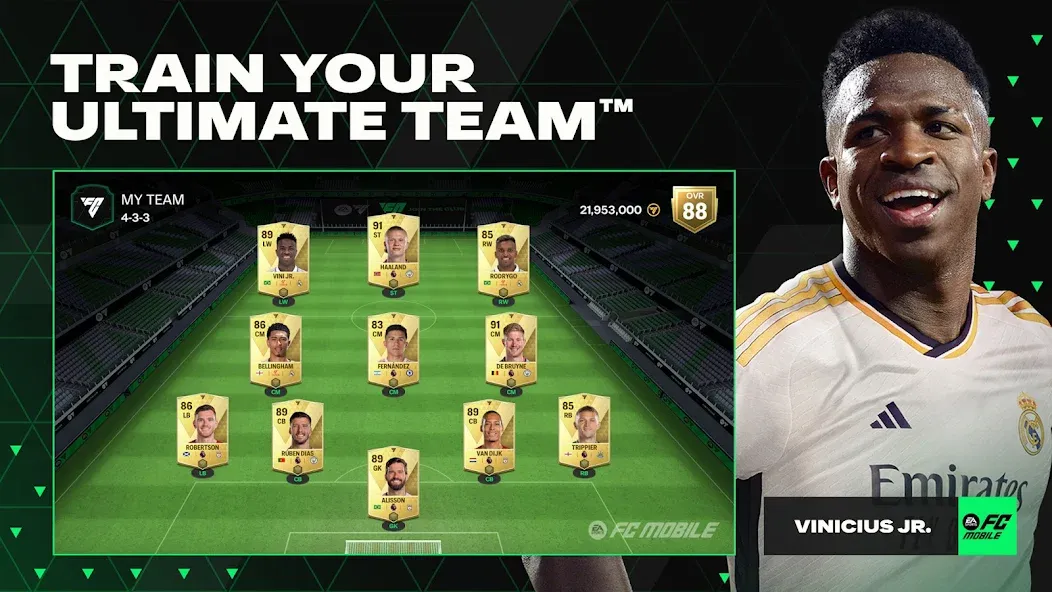 Скачать EA SPORTS FC™ Mobile Soccer на Android — Много денег — скриншот 3 Скачать EA SPORTS FC™ Mobile Soccer на Android — Много денег — скриншот 3