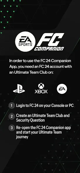 Скачать EA SPORTS FC™ 24 Companion — Модификация Все открыто — скриншот 1