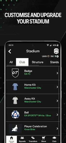 Скачать EA SPORTS FC™ 24 Companion — Модификация Все открыто — скриншот 4