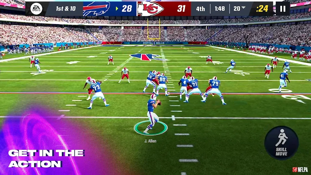Madden NFL 24 Mobile Football — Много денег — скриншот 1