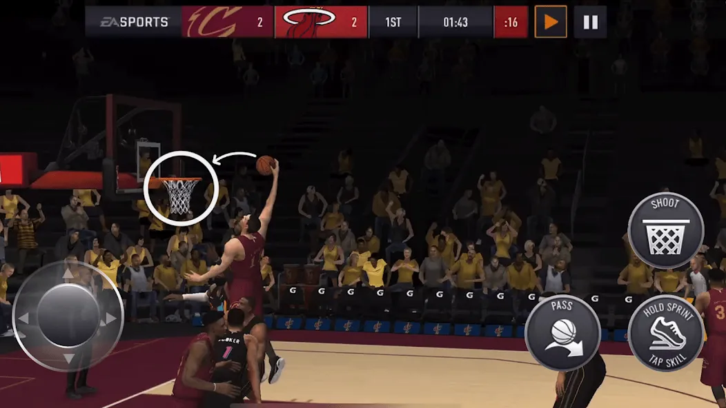 Скачать NBA LIVE Mobile Basketball (Мод: Много денег и золота) на Андроид — скриншот 4 Скачать NBA LIVE Mobile Basketball (Мод: Много денег и золота) на Андроид — скриншот 4