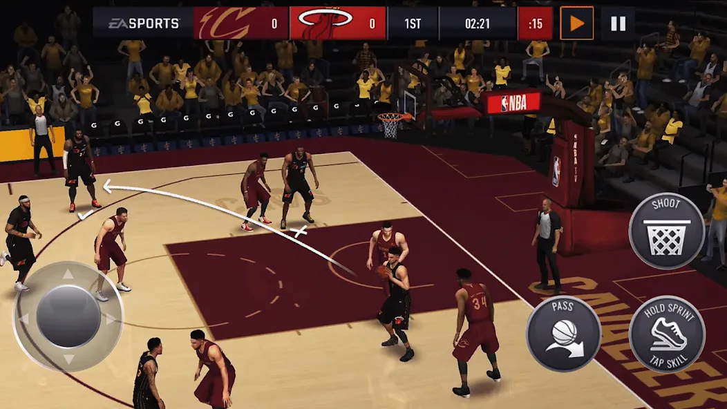 Взлом NBA Live Asia — Много денег — скриншот 1 Взлом NBA Live Asia — Много денег — скриншот 1
