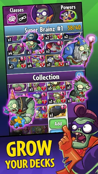 Plants vs. Zombies™ Heroes — Мод: Много солнца и кристаллов — скриншот 2 Plants vs. Zombies™ Heroes — Мод: Много солнца и кристаллов — скриншот 2