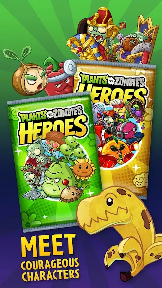 Plants vs. Zombies™ Heroes — Мод: Много солнца и кристаллов — скриншот 5