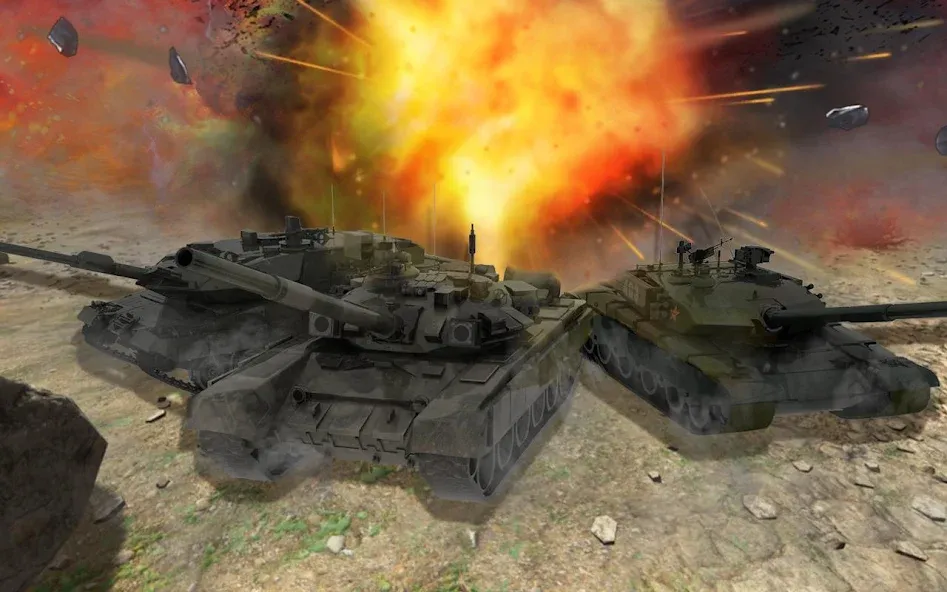 Скачать Real Tank Battle : War Machine (Мод: Много денег) на Андроид — скриншот 4