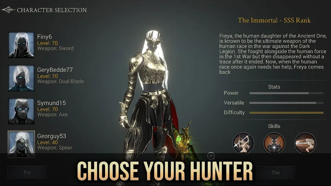 Скачать Demon Hunter: Premium с модом — Много денег — скриншот 2