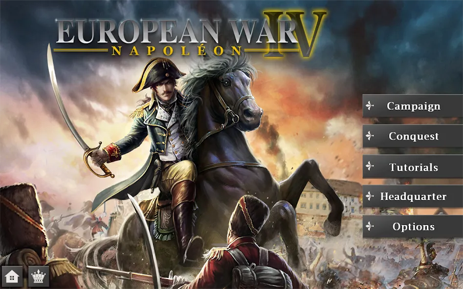 European War 4 : Napoleon (Мод Много денег и медалей) — скриншот 1