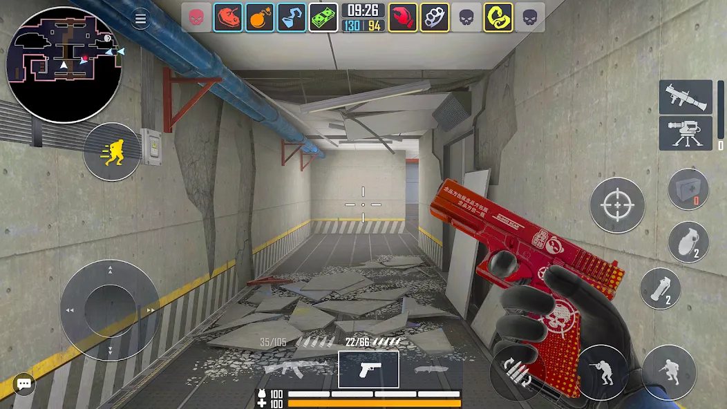 Взлом Fire Strike - Gun Shooter FPS — Много денег — скриншот 2 Взлом Fire Strike - Gun Shooter FPS — Много денег — скриншот 2