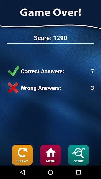 Quiz of Knowledge Game MOD APK на Android — Все подсказки и отключена реклама — скриншот 4