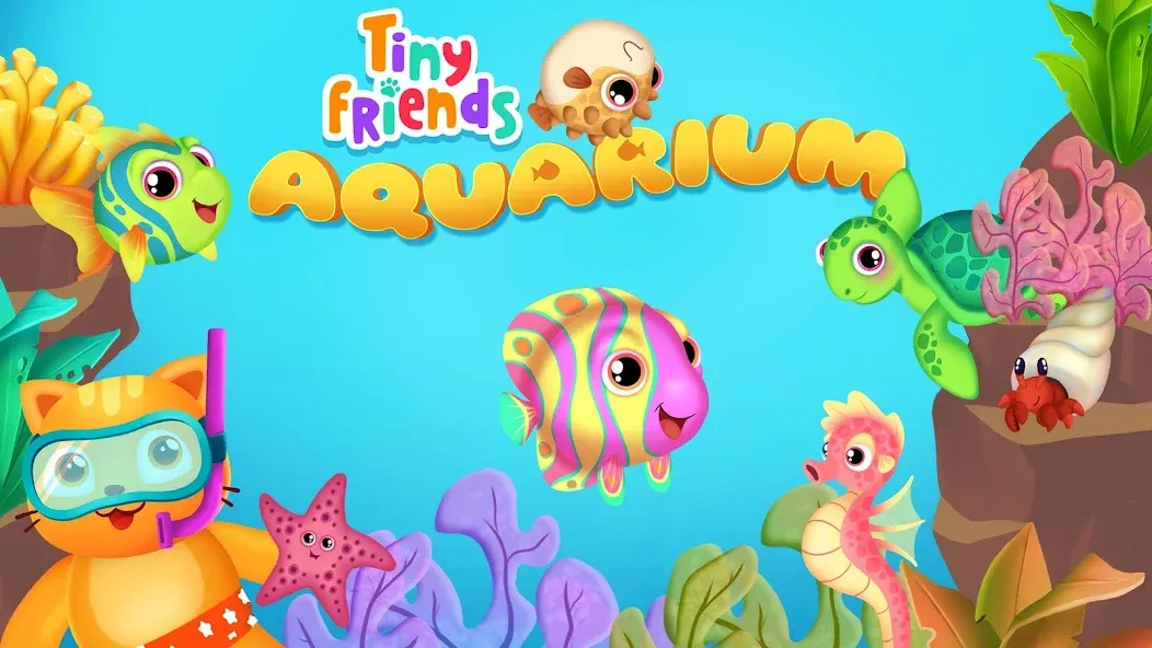 Скачать Baby Aquarium - Fish game — Последняя версия (Много денег) — скриншот 4